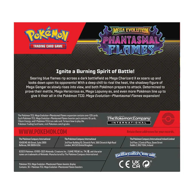 Pokemon - Phantasmal Flames Booster Box